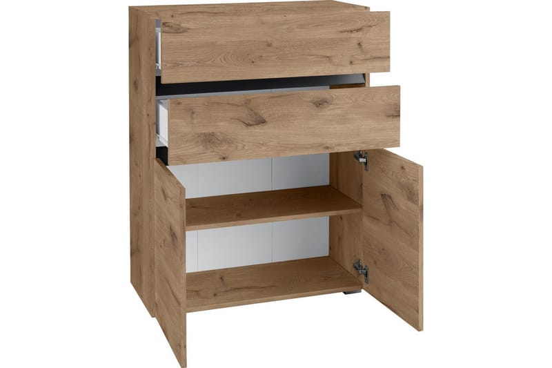 Wisla Högskåp till Badrum 98x76x35 cm - Natur - Hus & renovering - Kök & bad - Badrum - Badrumsmöbler & badrumsinredning - Badrumsskåp