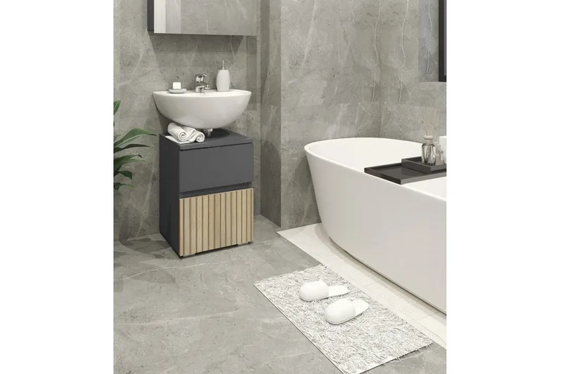 Wisla Tvättställsskåp 40 cm - Natur - Hus & renovering - Kök & bad - Badrum - Badrumsmöbler & badrumsinredning - Tvättställsskåp & kommod