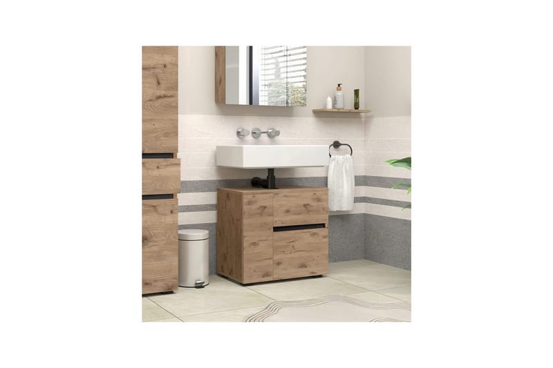 Wisla Tvättställsskåp 60 cm - Natur - Hus & renovering - Kök & bad - Badrum - Badrumsmöbler & badrumsinredning - Tvättställsskåp & kommod