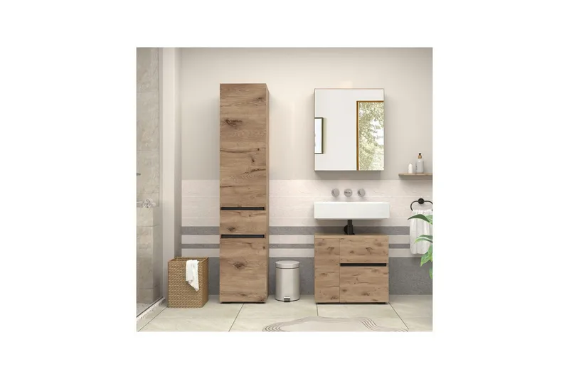 Wisla Tvättställsskåp 60 cm - Natur - Hus & renovering - Kök & bad - Badrum - Badrumsmöbler & badrumsinredning - Tvättställsskåp & kommod