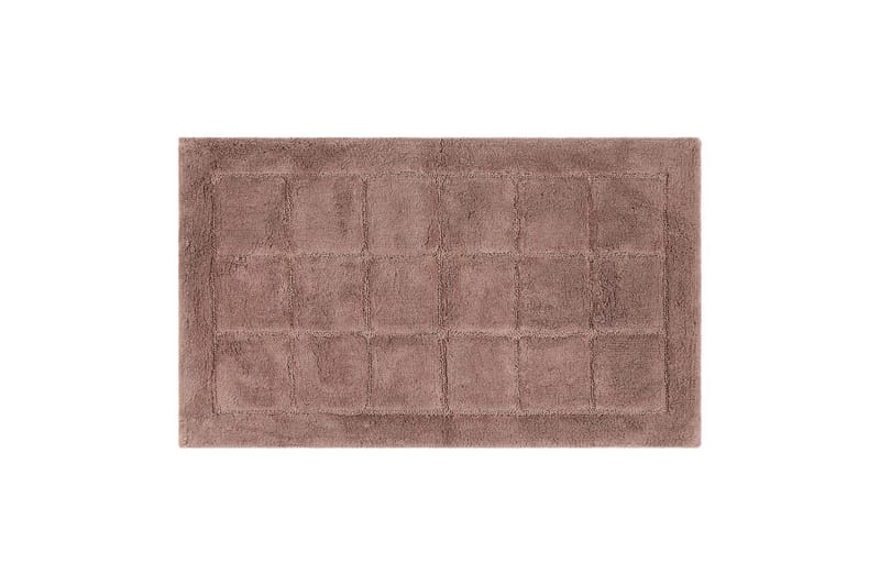 Badrumsmatta Square - 50x80 cm, Dusty Pink - Textil & mattor - Mattor - Badrumsmatta