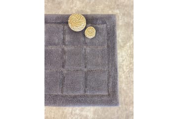 Badrumsmatta Square - 50x80 cm, Grey - Textil & mattor - Mattor - Badrumsmatta