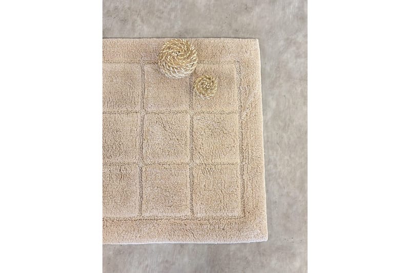 Badrumsmatta Square - 50x80 cm, Nature - Textil & mattor - Mattor - Badrumsmatta