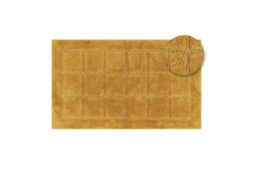 Badrumsmatta Square - 50x80 cm, Yellow - Textil & mattor - Mattor - Badrumsmatta