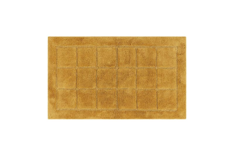 Badrumsmatta Square, 50x80 cm, Yellow