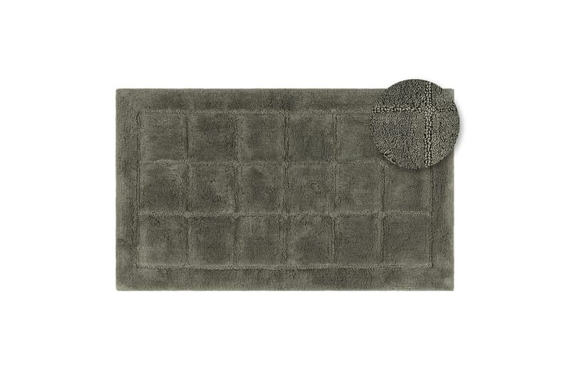 Badrumsmatta Square - 70x120 cm, Emerald Green - Hus & renovering - Kök & bad - Badrum - Badrumstillbehör