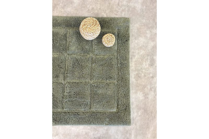 Badrumsmatta Square - 70x120 cm, Emerald Green - Hus & renovering - Kök & bad - Badrum - Badrumstillbehör