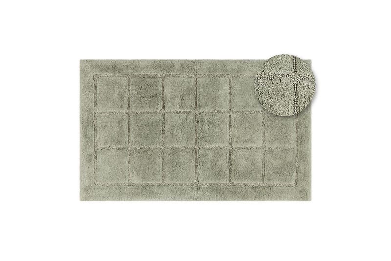 Badrumsmatta Square - 70x120 cm, Light Green - Hus & renovering - Kök & bad - Badrum - Badrumstillbehör - Badrumspall
