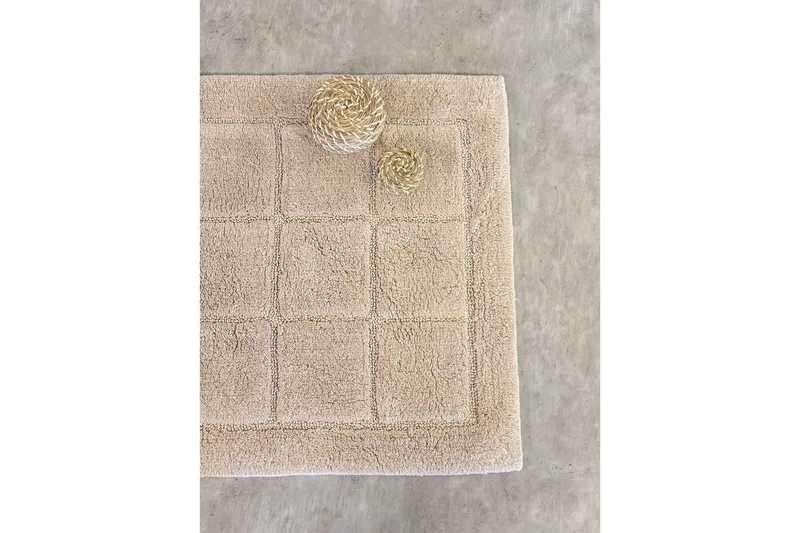 Badrumsmatta Square - 70x120 cm, Nature - Hus & renovering - Kök & bad - Badrum - Badrumstillbehör - Badrumspall
