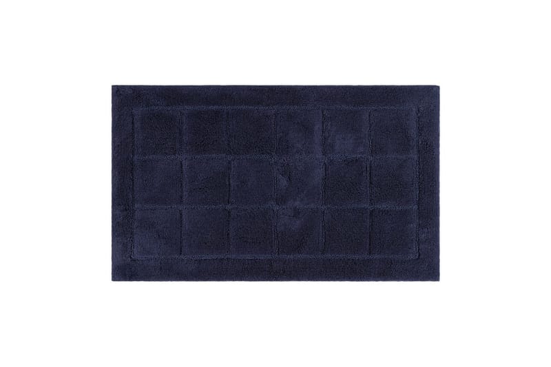 Badrumsmatta Square - 70x120 cm, Navy Blue - Hus & renovering - Kök & bad - Badrum - Badrumstillbehör