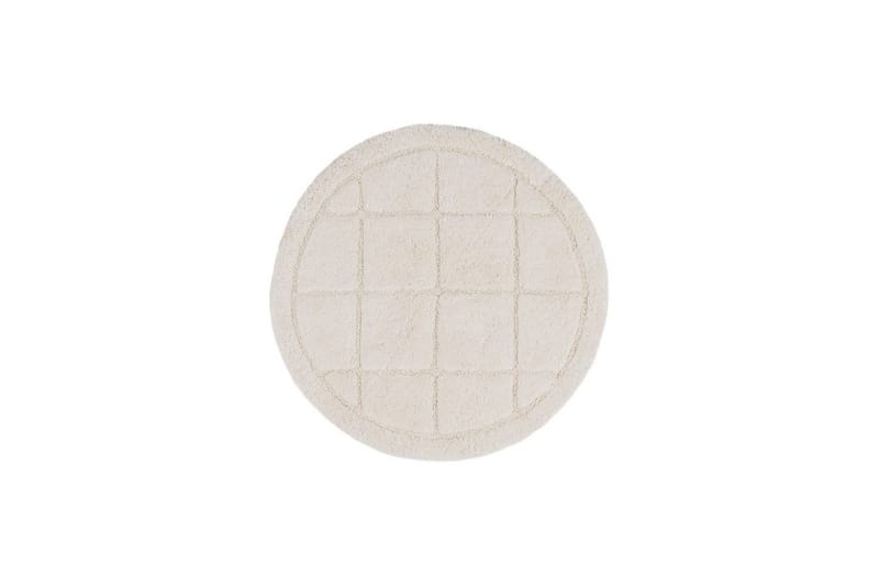 Badrumsmatta Square - 80x80 cm, Creme - Hus & renovering - Kök & bad - Badrum - Badrumstillbehör - Badrumspall