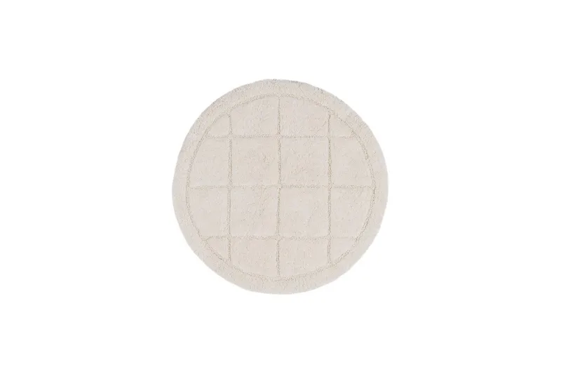 Badrumsmatta Square - 80x80 cm, Creme - Textil & mattor - Mattor - Badrumsmatta