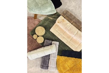 Badrumsmatta Square - 80x80 cm, Dark Linen - Textil & mattor - Mattor - Badrumsmatta