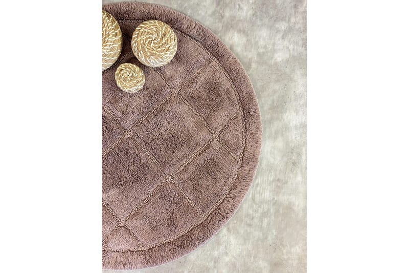 Badrumsmatta Square - 80x80 cm, Dusty Pink - Textil & mattor - Mattor - Badrumsmatta