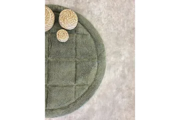 Badrumsmatta Square - 80x80 cm, Emerald Green - Textil & mattor - Mattor - Badrumsmatta