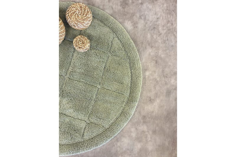 Badrumsmatta Square - 80x80 cm, Light Green - Textil & mattor - Mattor - Badrumsmatta