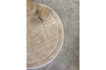 Badrumsmatta Square - 80x80 cm, Nature - Textil & mattor - Mattor - Badrumsmatta