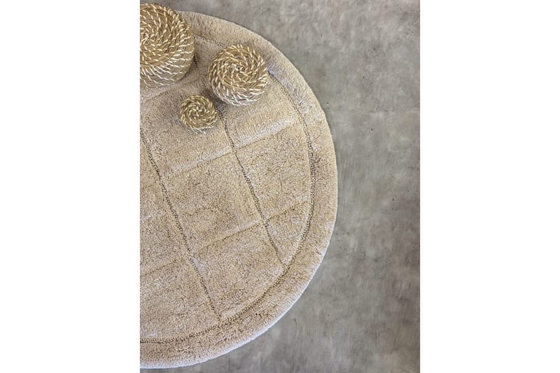 Badrumsmatta Square - 80x80 cm, Nature - Textil & mattor - Mattor - Badrumsmatta