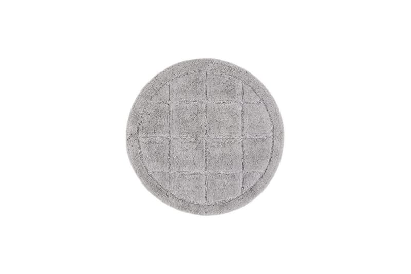 Badrumsmatta Square - 80x80 cm, Silver - Hus & renovering - Kök & bad - Badrum - Badrumstillbehör