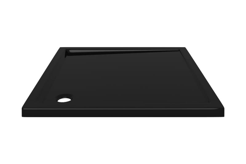 Duschkar fyrkantigt ABS svart 90x90 cm - Svart - Hus & renovering - Kök & bad - Badrum - Duscharmatur & dusch tillbehör