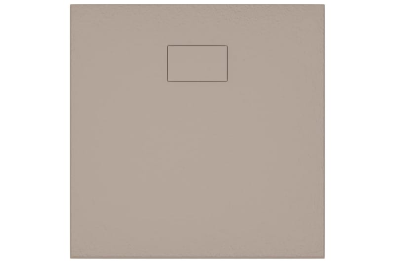 Duschkar SMC brun 90x90 cm - Brun - Duschkar - Övrigt badrumstillbehör