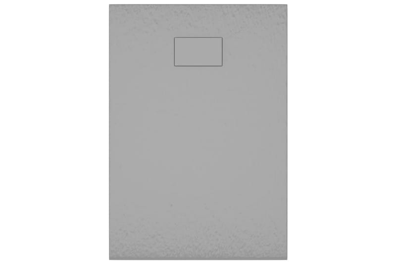 Duschkar SMC grå 100x70 cm - Grå - Hus & renovering - Kök & bad - Badrum - Duscharmatur & dusch tillbehör