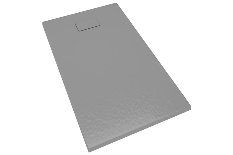Duschkar SMC grå 120x70 cm - Grå - Hus & renovering - Kök & bad - Badrum - Duscharmatur & dusch tillbehör