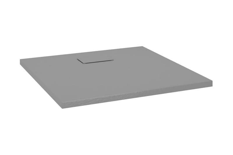 Duschkar SMC grå 90x90 cm - Grå - Hus & renovering - Kök & bad - Badrum - Duscharmatur & dusch tillbehör