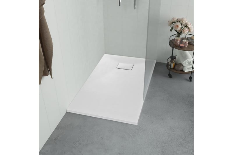 Duschkar SMC vit 90x70 cm - Vit - Hus & renovering - Kök & bad - Badrum - Duscharmatur & dusch tillbehör