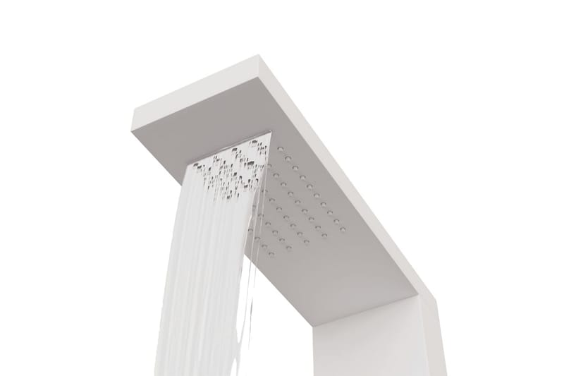 Duschpanelsystem aluminium vit - Hus & renovering - Kök & bad - Badrum - Duscharmatur & dusch tillbehör