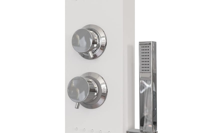 Duschpanelsystem aluminium vit - Hus & renovering - Kök & bad - Badrum - Duscharmatur & dusch tillbehör
