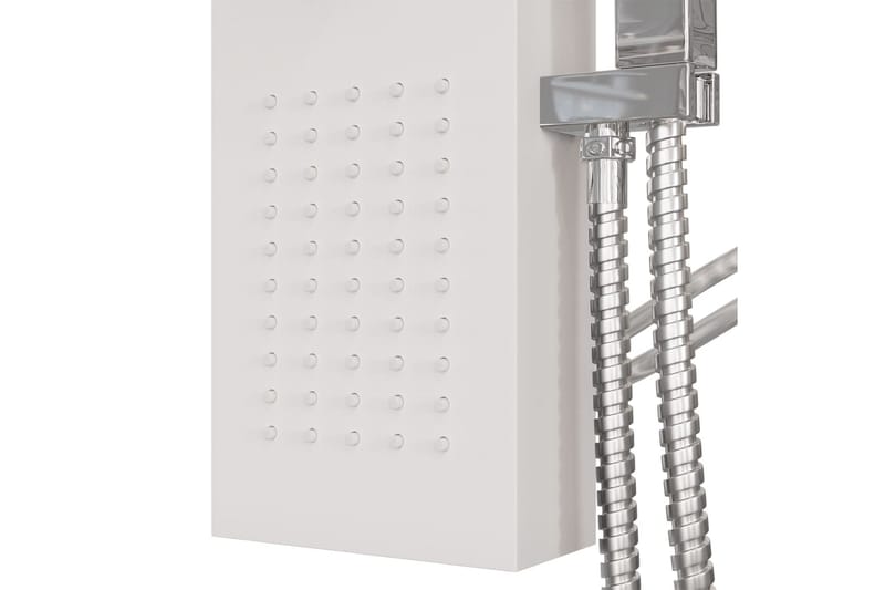 Duschpanelsystem aluminium vit - Hus & renovering - Kök & bad - Badrum - Duscharmatur & dusch tillbehör