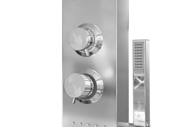 Duschpanelsystem rostfritt stål fyrkantig - Hus & renovering - Kök & bad - Badrum - Duscharmatur & dusch tillbehör