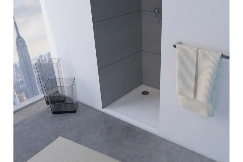 Gyttorp Duschkar 90x90 cm, Vit