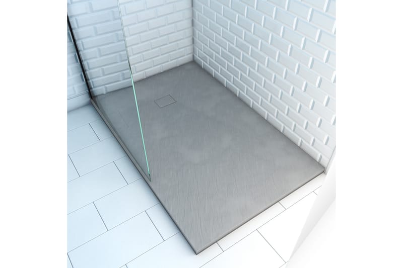 Siggeboda Duschkar 120x80 cm - Ljusgrå - Hus & renovering - Kök & bad - Badrum - Duscharmatur & dusch tillbehör