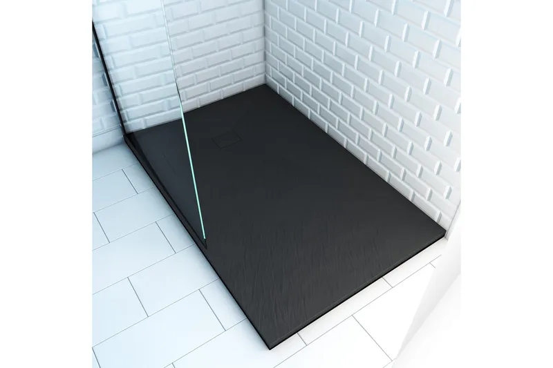 Siggeboda Duschkar 90x140 cm - Antracit - Hus & renovering - Kök & bad - Badrum - Duscharmatur & dusch tillbehör - Duschkar