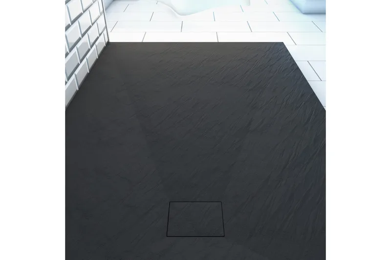 Siggeboda Duschkar 90x140 cm - Antracit - Hus & renovering - Kök & bad - Badrum - Duscharmatur & dusch tillbehör - Duschkar