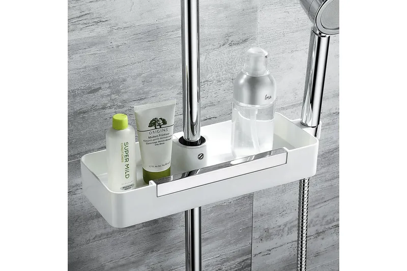 Bathlife Belasta Tvålkorg för Duschstång - Hus & renovering - Kök & bad - Badrum - Badrumstillbehör - Tvålpump & tvålkopp
