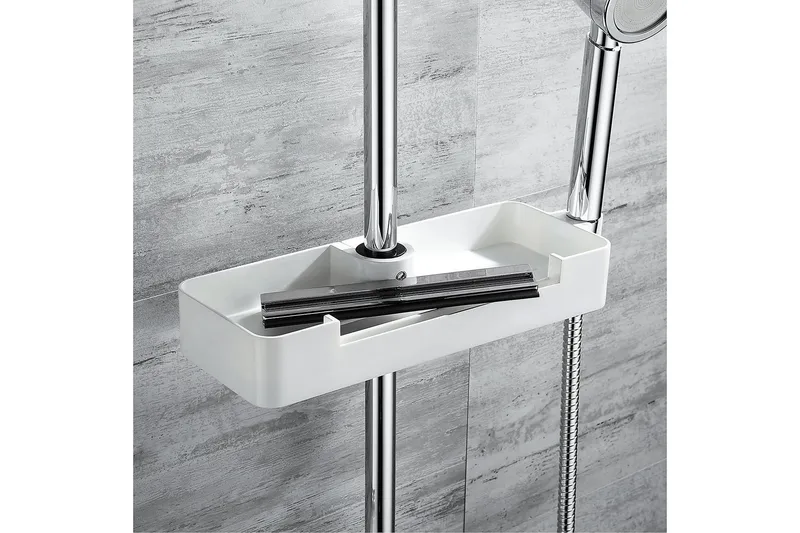 Bathlife Belasta Tvålkorg för Duschstång - Hus & renovering - Kök & bad - Badrum - Badrumstillbehör - Tvålpump & tvålkopp