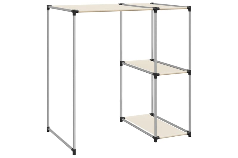 beBasic Hylla för tvättmaskin gräddvit 87x55x90,5 cm järn - Kräm - Hus & renovering - Kök & bad - Badrum - Badrumstillbehör