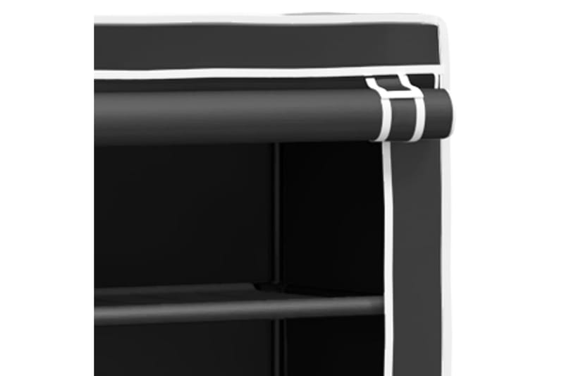beBasic Hylla för tvättmaskin med 2 hyllplan svart 71x29,5x170,5cm järn - Black - Badrumstillbehör - Handdukshållare
