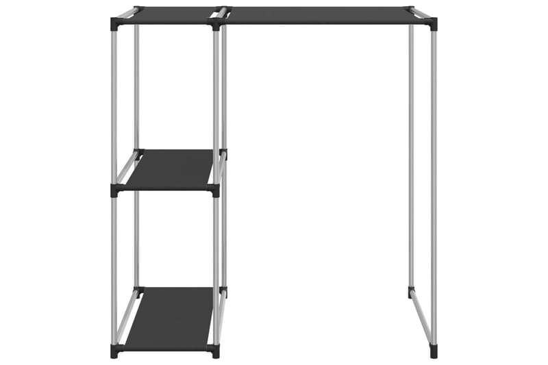 beBasic Hylla för tvättmaskin svart 87x55x90,5 cm järn - Black - Badrumstillbehör - Handdukshållare