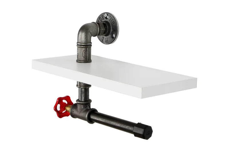 Chandina Toalettpappershållare 30x14 cm, Vit