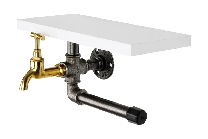 Chandina Toalettpappershållare 30x17 cm, Vit