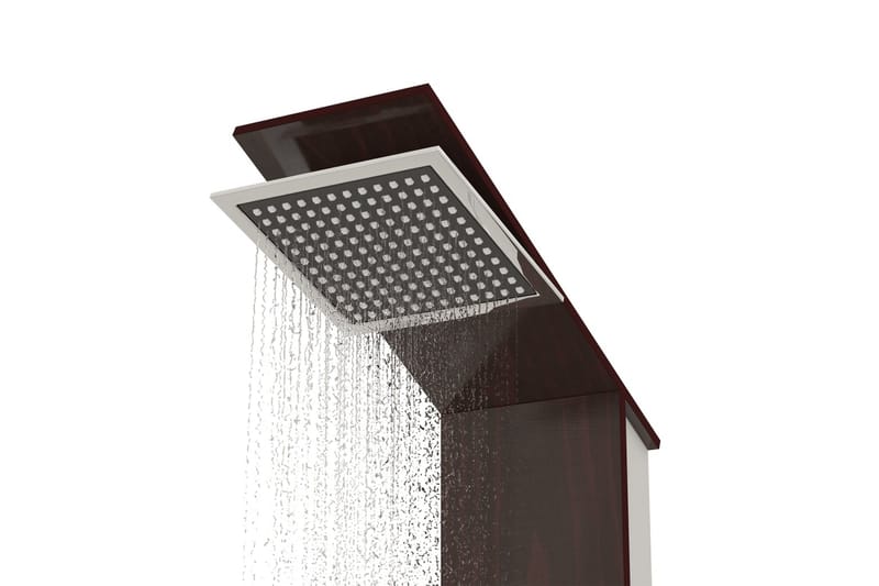 Duschpanelsystem glas brun - Hus & renovering - Kök & bad - Badrum - Duscharmatur & dusch tillbehör