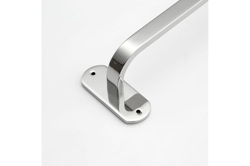 Enkel handdukshängare 22x22 cm Silver - Lyfco - Hus & renovering - Kök & bad - Badrum - Badrumstillbehör