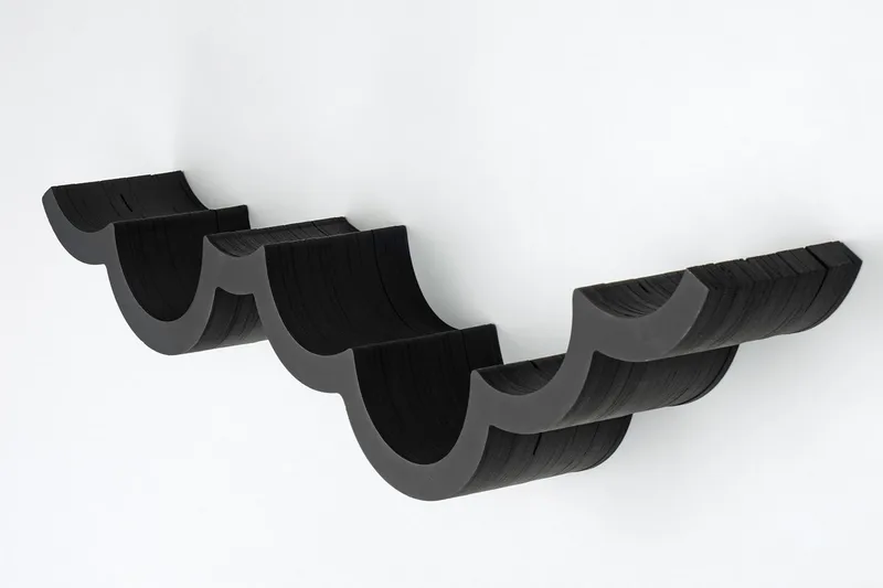 Erkent Toalettpappershållare 62x9 cm - Svart - Hus & renovering - Kök & bad - Badrum - Badrumstillbehör