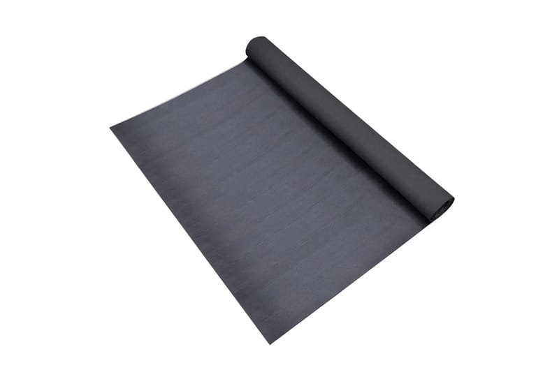 Halkfri matta 1,5x4 m 3 mm fina ribbor - Svart - Halkmatta & duschmatta - Kontorsmatta & golvskydd