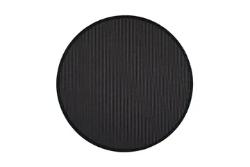 Lyyra Matta Rund 200 cm Svart