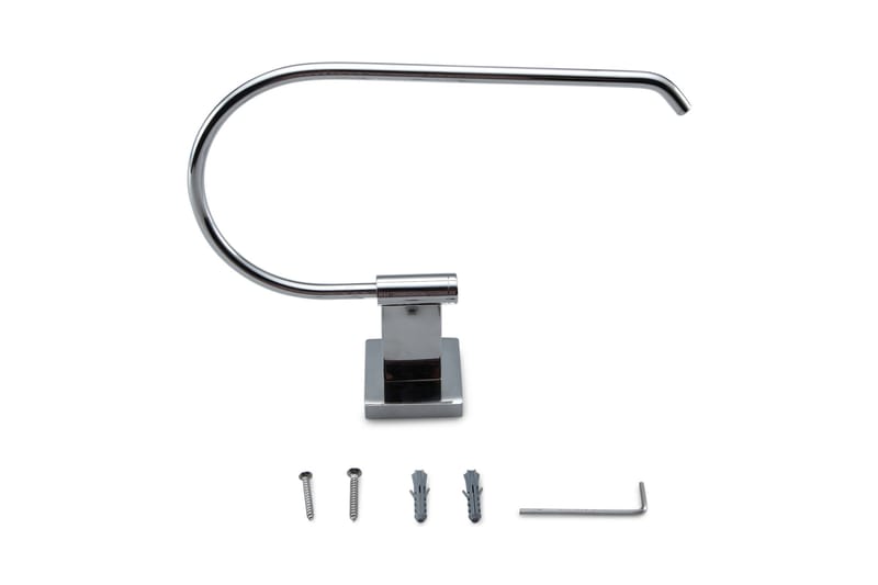 Handdukshängare Silver - Hus & renovering - Kök & bad - Badrum - Badrumstillbehör